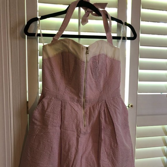 Lilly Pulitzer Seersucker Dress Size 0 - Picture 1 of 2